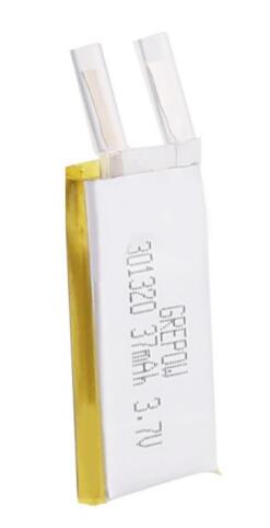Grepow 37mAh 3.7V Rectangle Shaped Lipo Battery 3013020